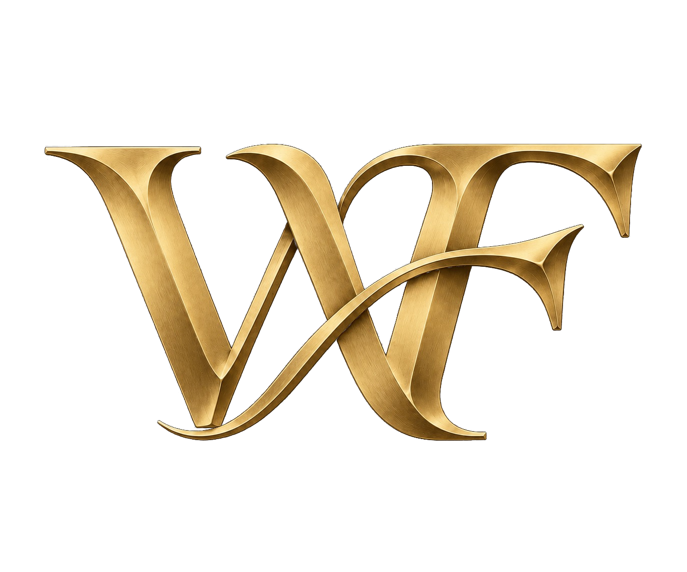 Waggoner Financial approved gold WF monogram